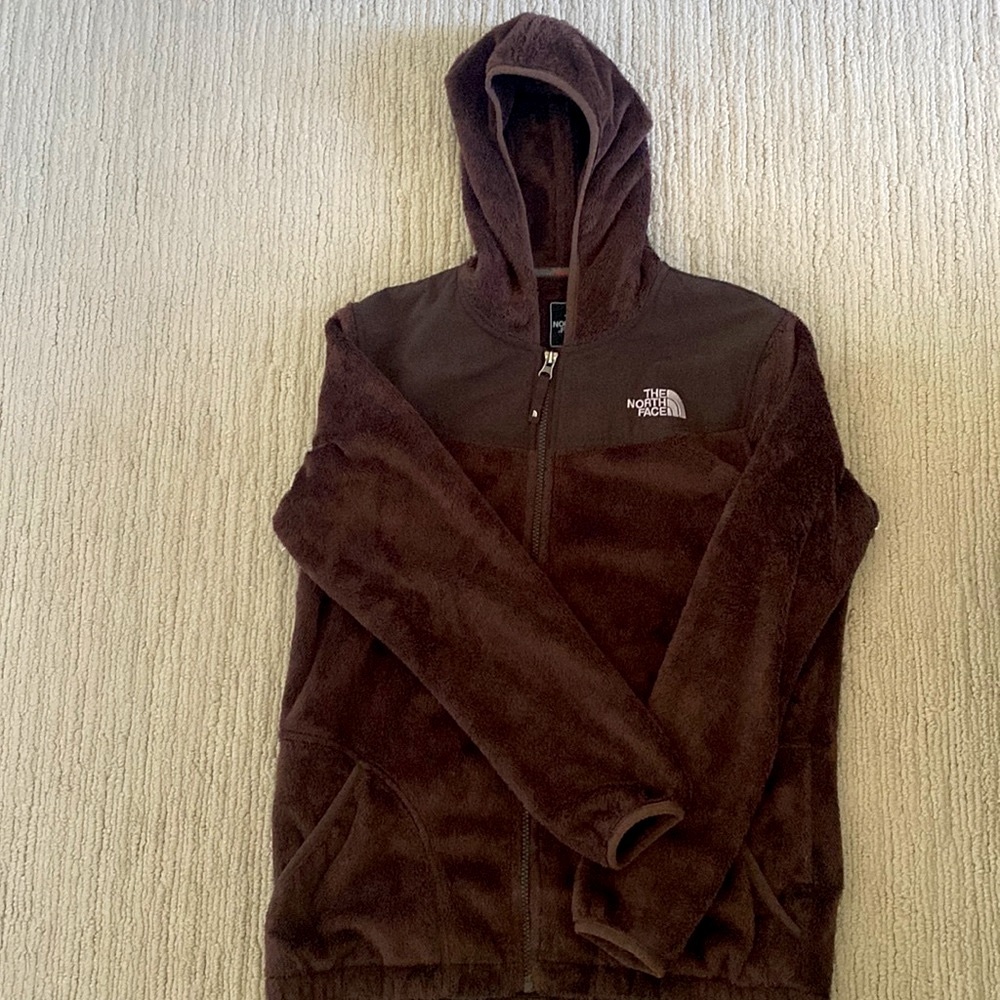 Womens/Girls Brown North Face Fleece